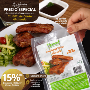 COSTILLA DE CERDO AHUMADA
