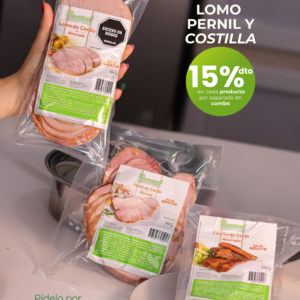 LOMO PERNIL Y COSTILLA 15%OFF